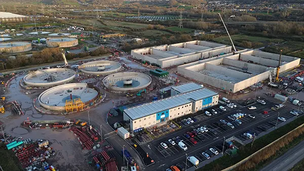 Aerial View Of Avonmouth Expansion Site