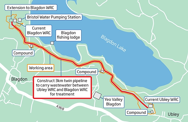 Ubley And Blagdon Scheme Map